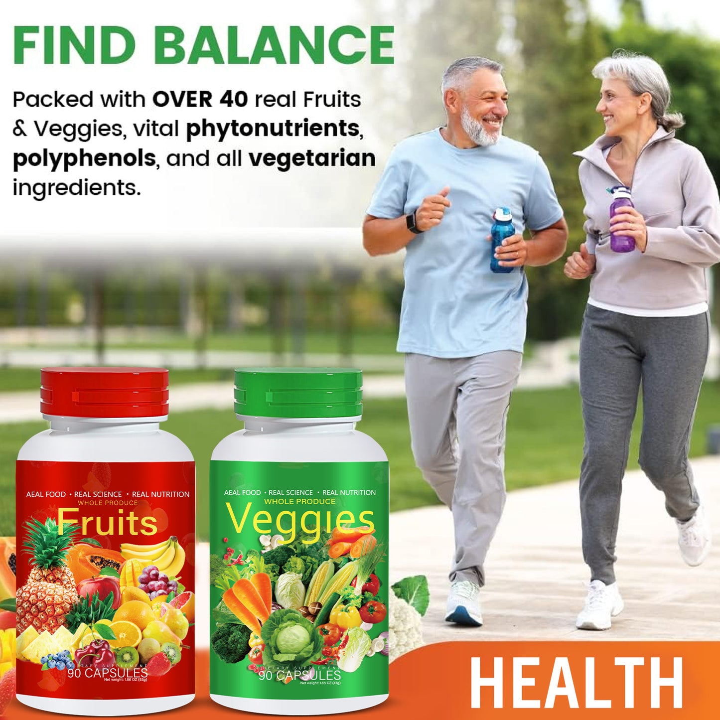 Capsules Molles Fruits & Légumes D3+K2