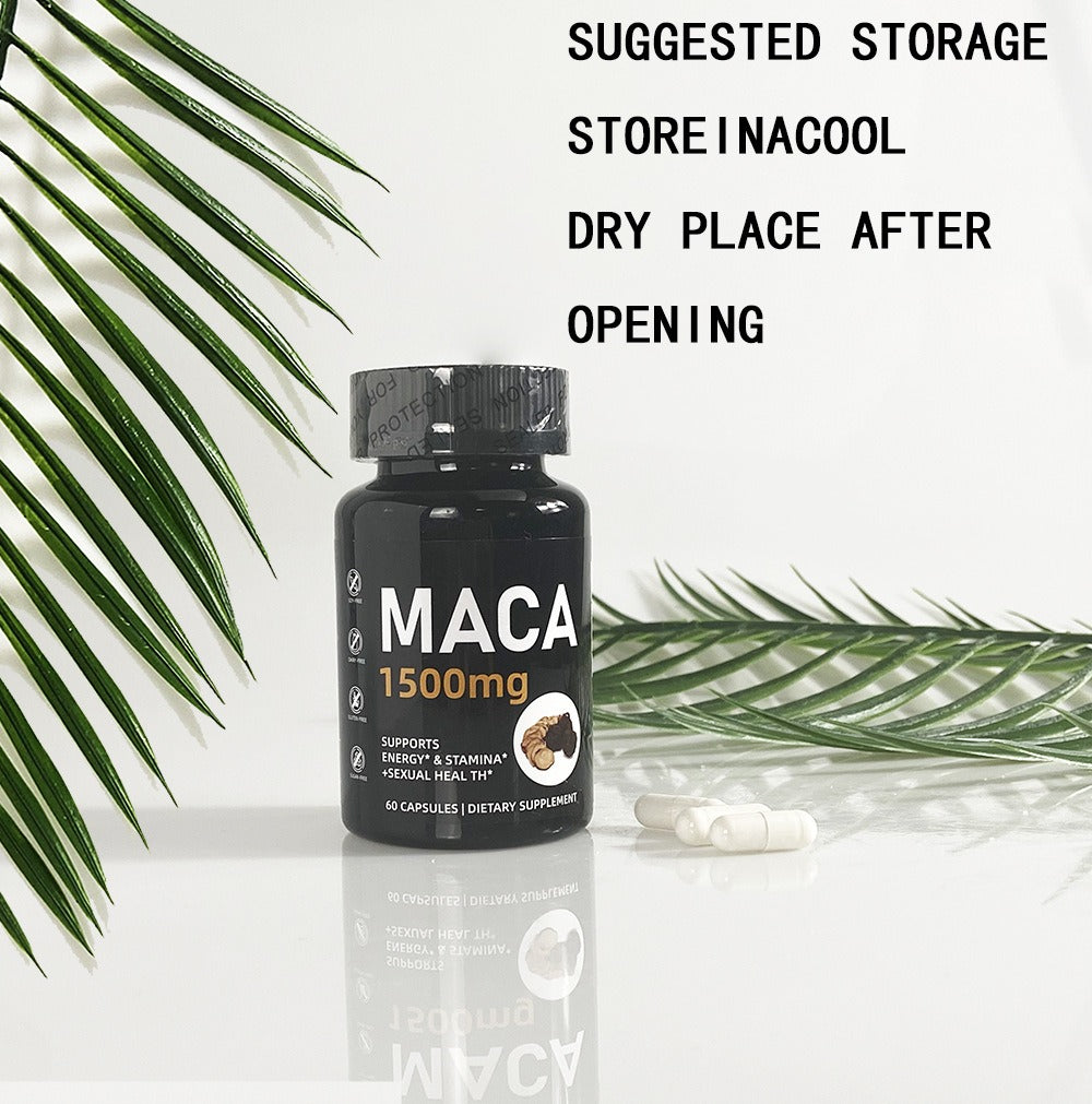 Capsules Maca Péruvienne - Énergie Vitalité Naturelle 60 Capsules