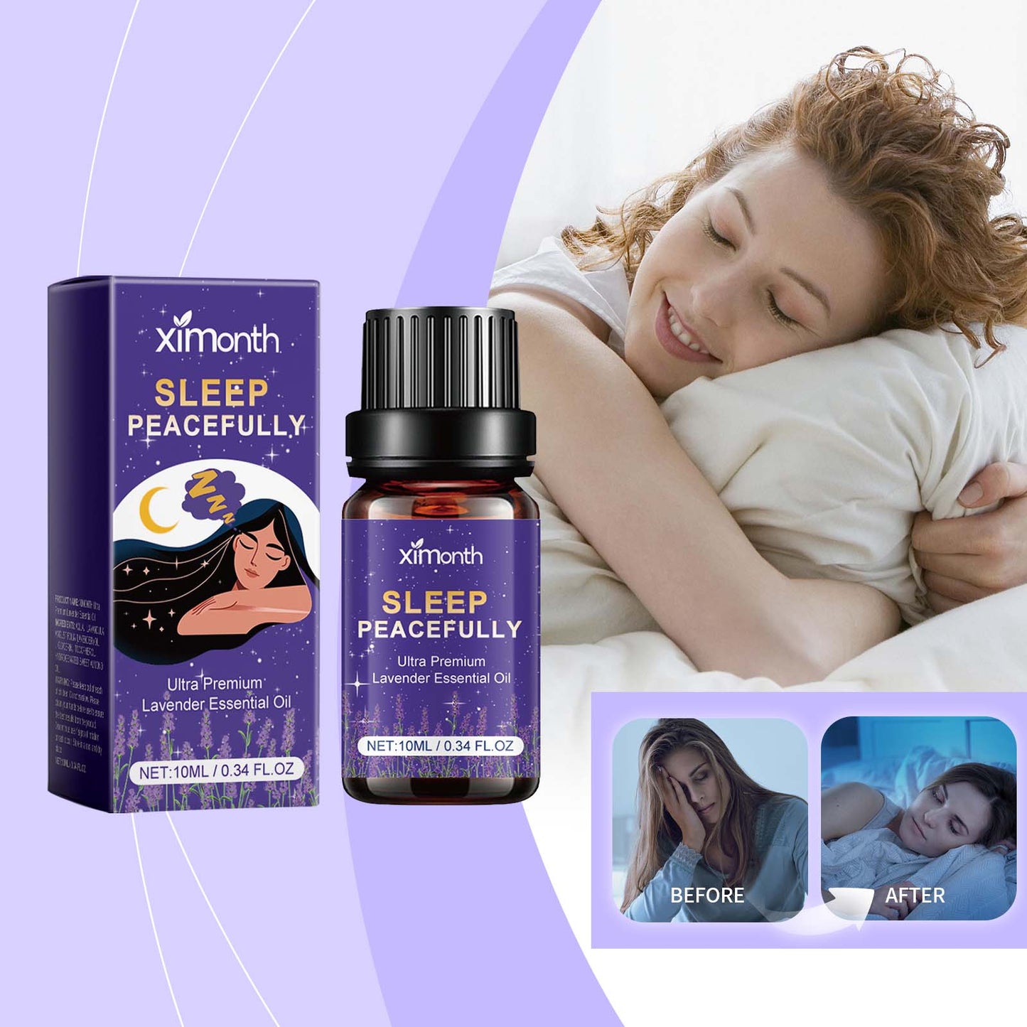 Huile Essentielle Lavande Sommeil - Relaxation Naturelle 10ml
