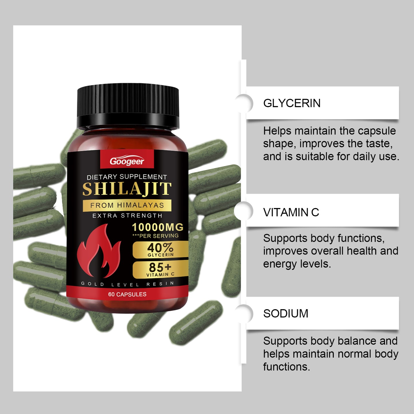 Complément Alimentaire Vitamine C - Vitalité & Performance Quotidienne