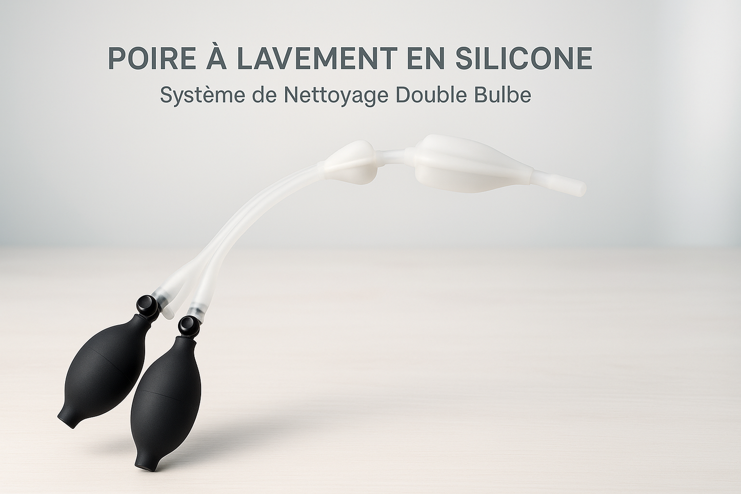 Image améliorée de la Poire à Lavement en Silicone