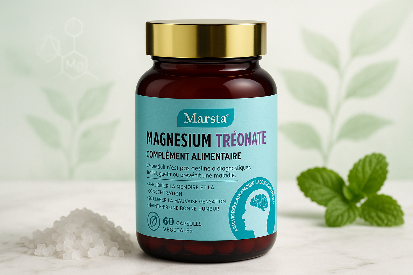 Image améliorée du Magnésium Sudonate 60 Capsules