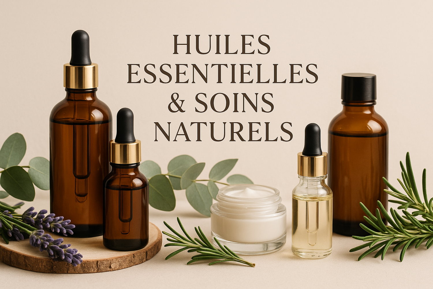 HUILES ESSENTIELLES & SOINS NATURELS