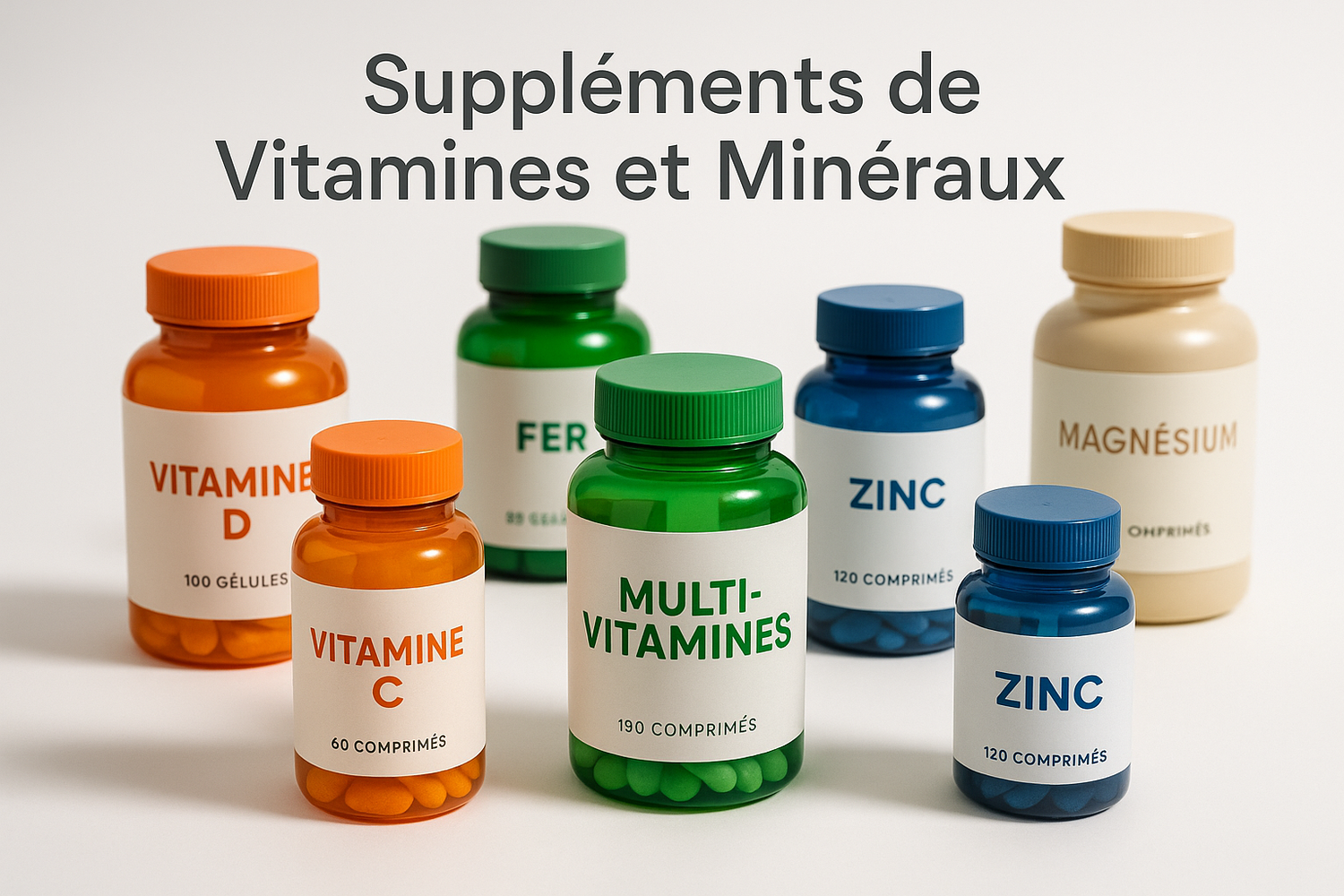SUPPLEMENTS DE VITAMINES ET MINERAUX