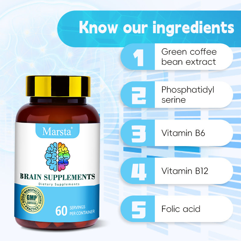Capsules Suppléments Cérébraux - Brain Health