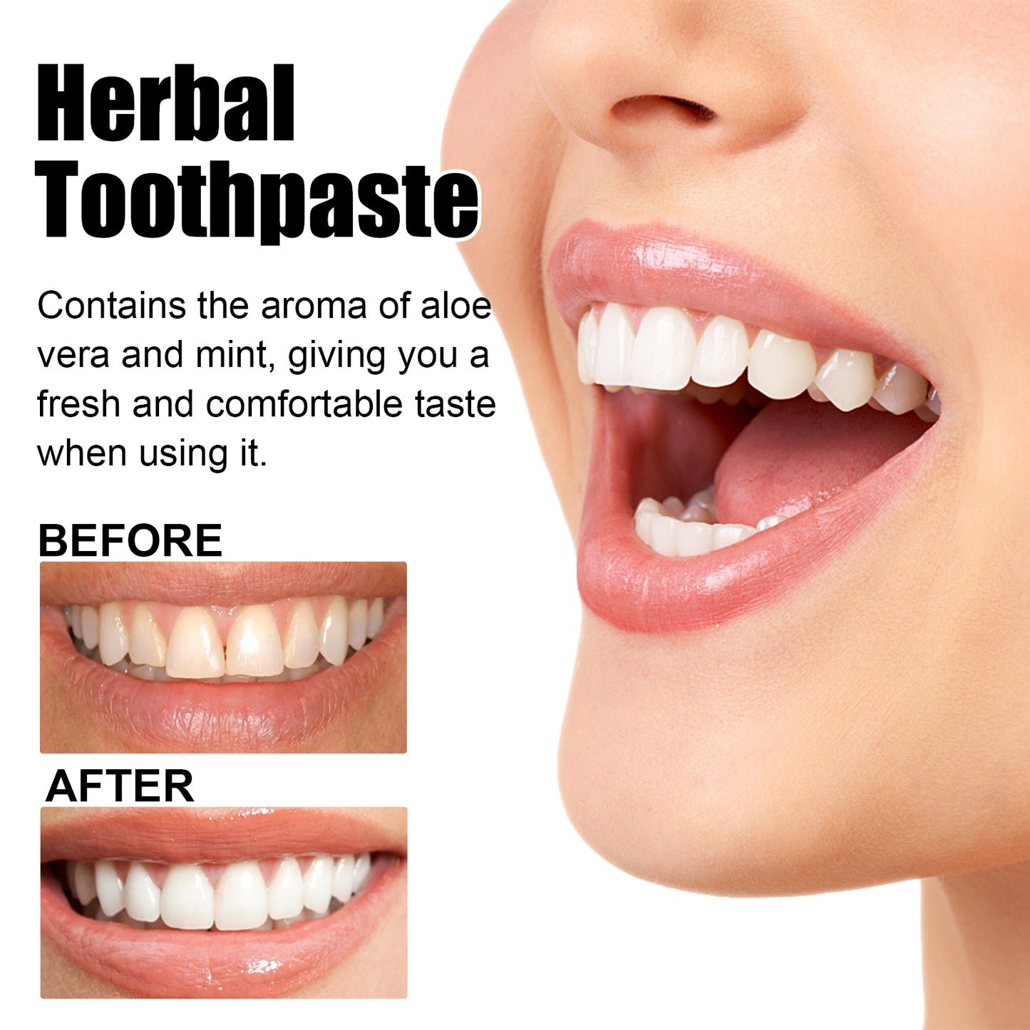 Dentifrice Aloe Vera Réglisse - Soin Naturel Anti-Caries 100ml