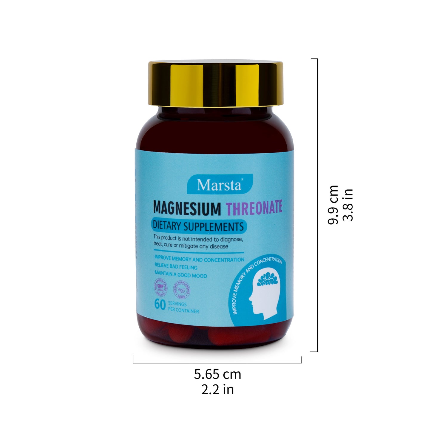 Magnésium Sudonate 60 Capsules - Biodisponibilité Optimale Végétal