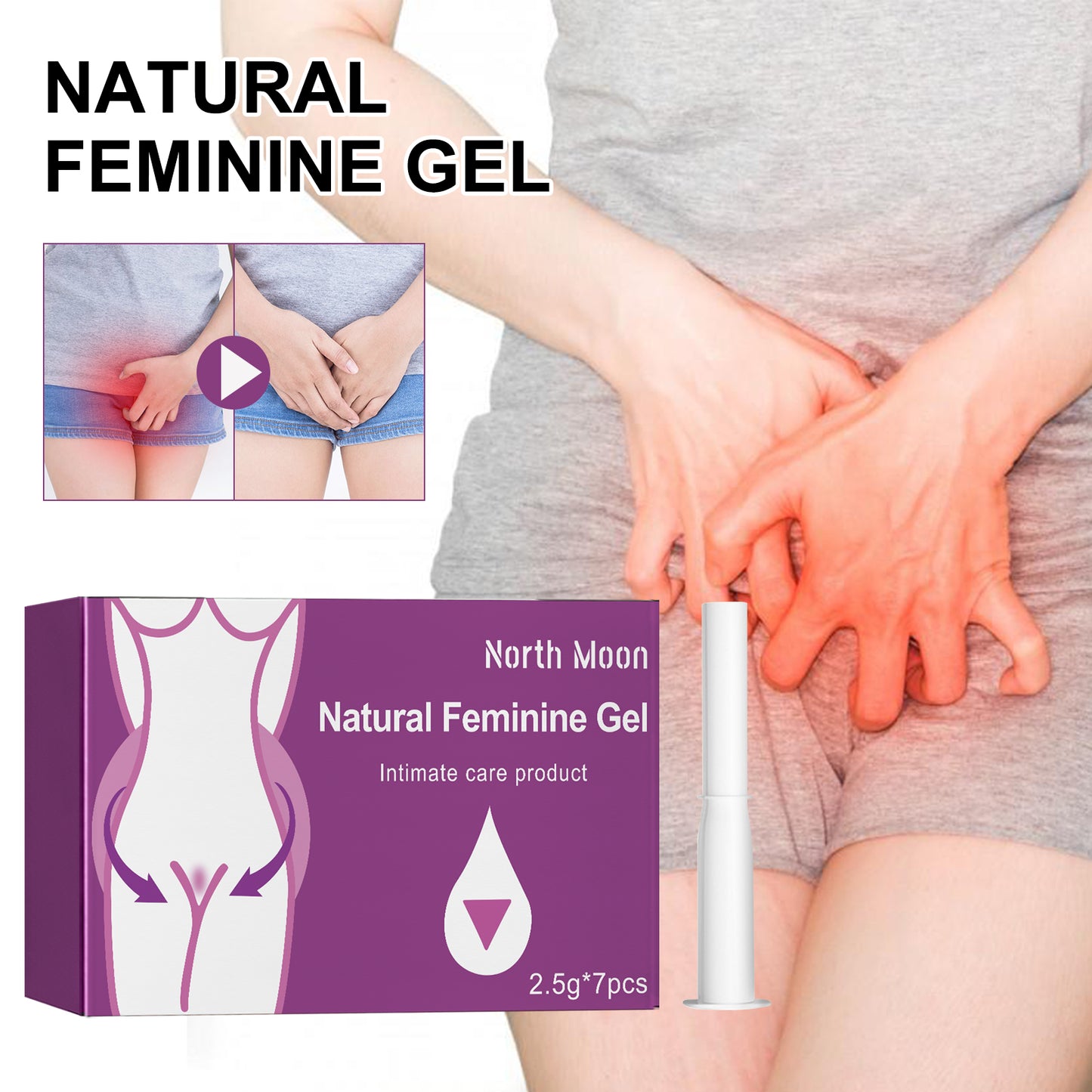 Gel féminin naturel – Neutralisation des odeurs et soulagement des irritations