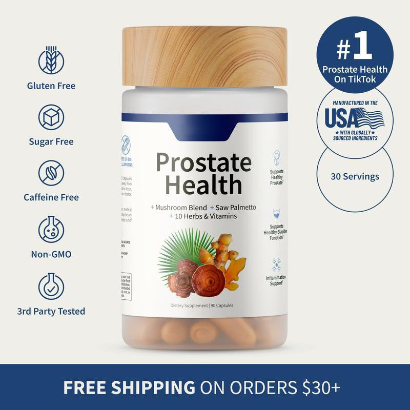 Saw Palmetto Prostate - Soutien Naturel Masculin 90 Gélules