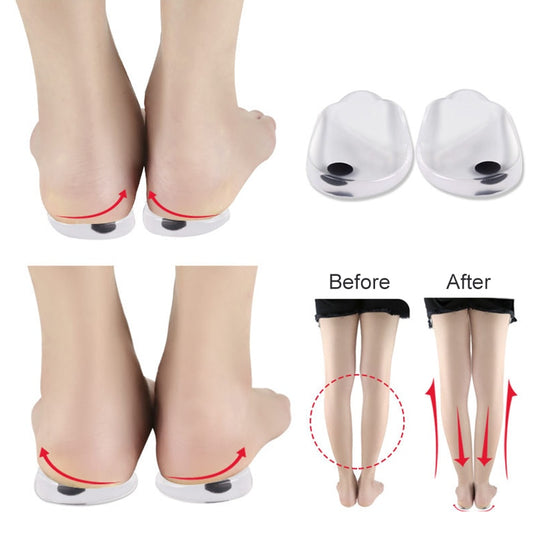 Semelles Orthopédiques Gel Magnétiques - Correction O/X