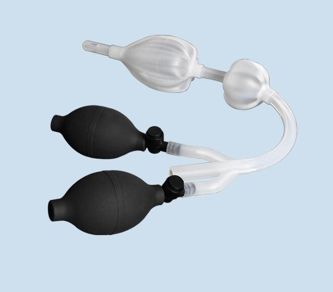 Poire à Lavement en Silicone - Système de Nettoyage Double Bulbe