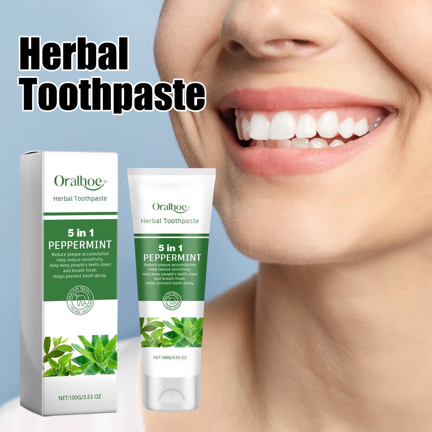 Dentifrice Aloe Vera Réglisse - Soin Naturel Anti-Caries 100ml