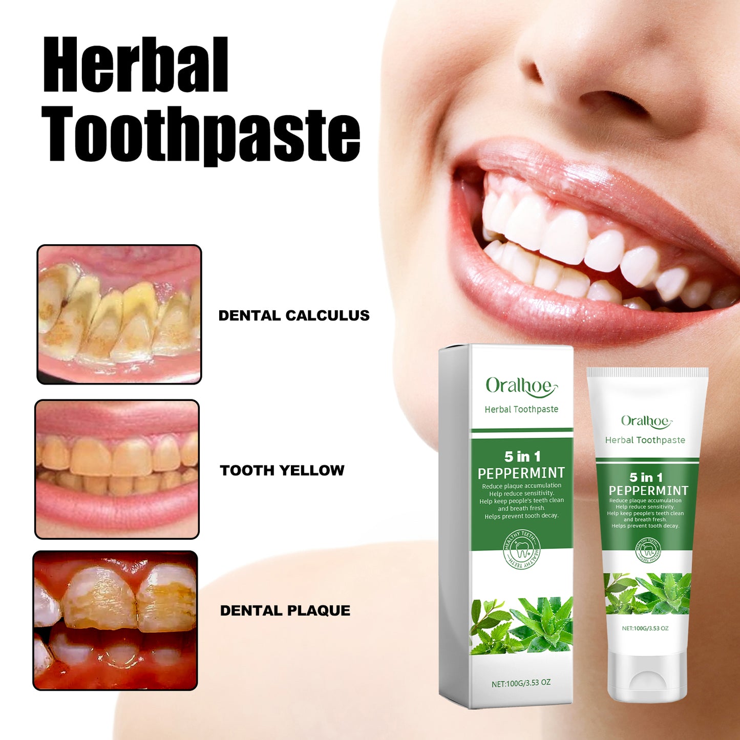 Dentifrice Aloe Vera Réglisse - Soin Naturel Anti-Caries 100ml