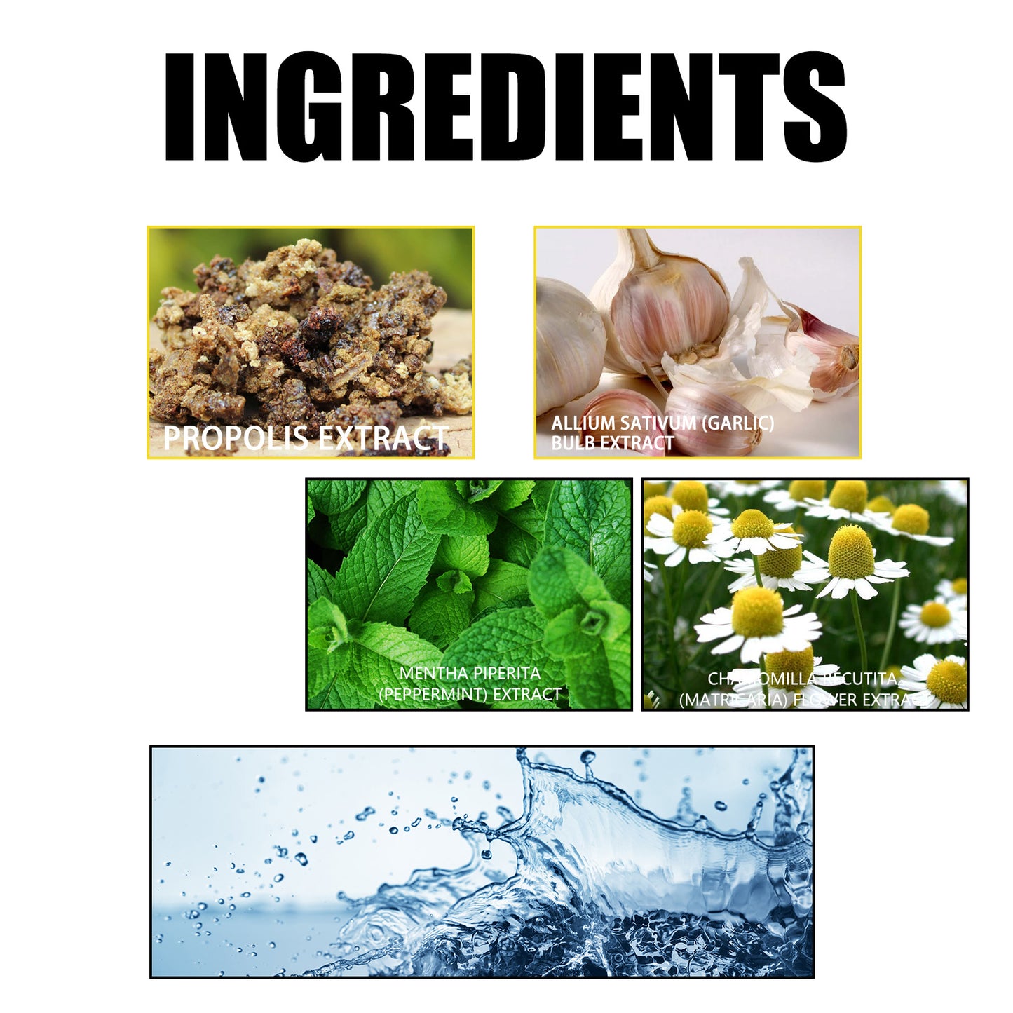 Mousse Nettoyante Propolis - Hygiène Bucco-Dentaire Premium 60ml