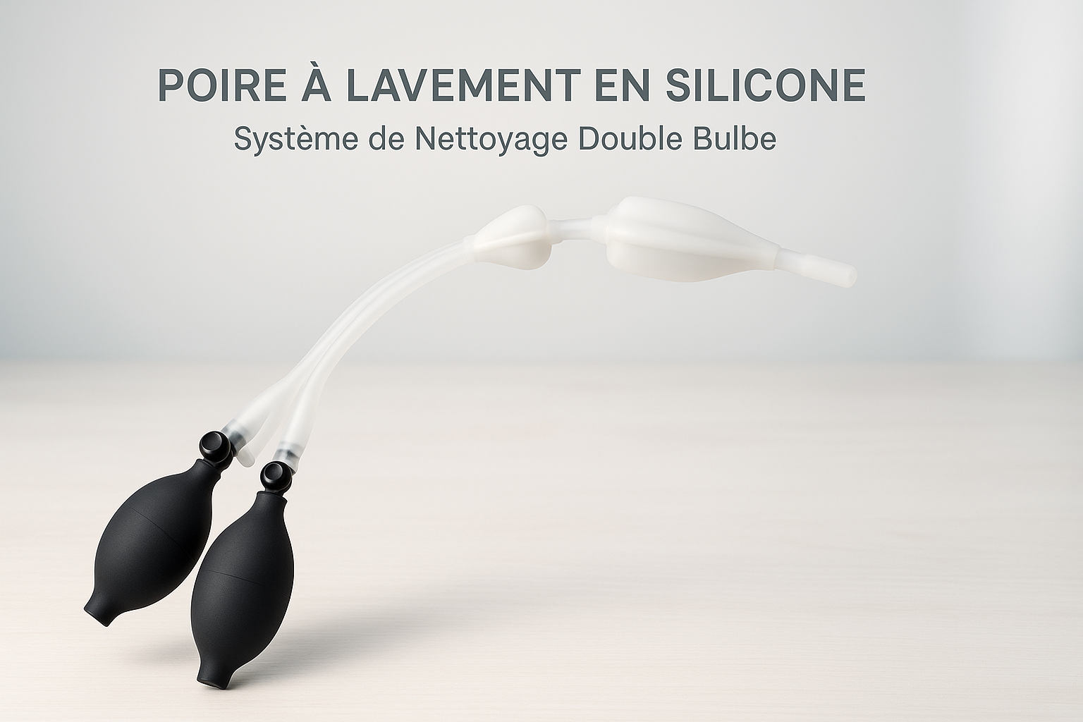 Image améliorée de la Poire à Lavement en Silicone