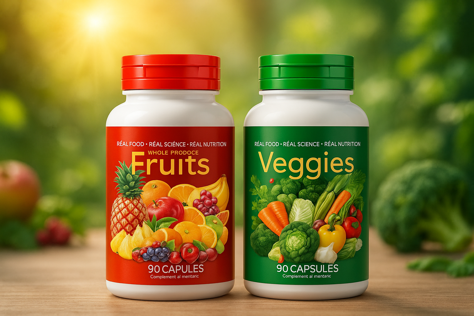Image améliorée des Capsules Molles Fruits & Légumes D3+K2