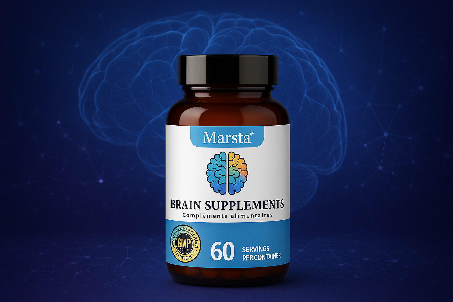 Image améliorée des Capsules Suppléments Cérébraux - Brain Health