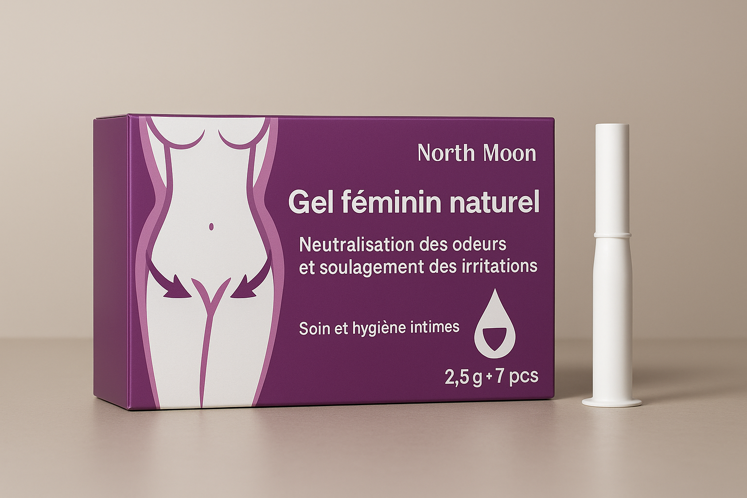 Gel féminin naturel - Image Premium