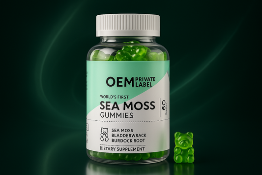 Gummies Algues Irlandaises - Arrière-plan Premium