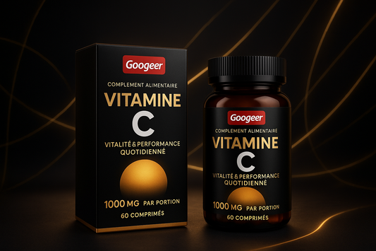 Complément Alimentaire Vitamine C - Arrière-plan Premium