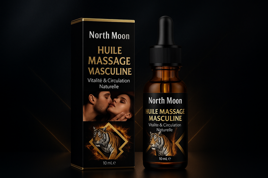 Huile Massage Masculine - Arrière-plan Premium